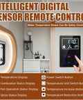 Intelligent digital remote control for Road Warrior Tankless Water Heater Packing 55000 Btu for easy temperature adjustments.