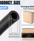 Beefy Five Eighth Inch ID Heater Hose 50 Feet EPDM Coolant Radiator Hose For Radiator And Engine Cooling Systems
