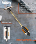Badass Bolt Action Cleaner Bundle For Model 700 Platform With Quick Action Brush Five Swabs And Ultra Plush Microfiber Towel No Stress Field Maintenance Kit Smooth Running Setup, swab with rotating head for bolt cleaning.