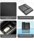 Mazda CX 90 CX 70 Center Console Organizer Tray For 2024 2025 2026 Models showing non-slip mats and easy installation.