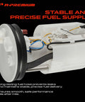 Electric Fuel Pump Module Assembly For Chrysler Sebring Dodge Stratus Mitsubishi Eclipse Straight Bolt In Replacement showing internal wiring and fuel hose.