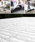 Installation process of Heavy Duty Self Adhesive Roofing Felt Tape With Reflective Aluminum Foil Backing Waterproof Asphalt Shingle Underlayment Roll.