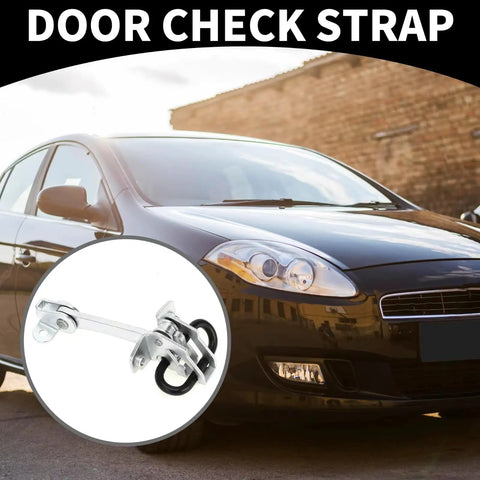 Fiat Siena Palio MK1 Door Hinges Set With Soft-Close Dampers and car in background
