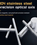 Tough As Nails 500mm 304 Stainless Steel Round Bar 18mm Diameter Solid Metal Rod For DIY Fabrication Industrial Machining And Hella Reliable Project Builds with precision optical axis.