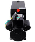 Heavy Duty Hydraulic Power Unit For Car Lifts, 220V AC Single Phase With 10 Quart Oil Reservoir front view showing motor and controls.