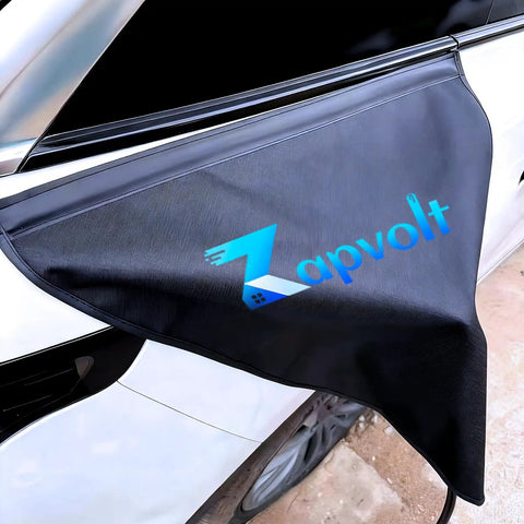 Heavy Duty Ev Charger Port Cover Shields Your Socket From Rain Snow Ice And Tough Uv Rays With A Solid Magnetic Grip.