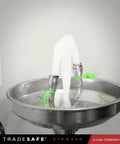 Wall Mounted Eye Wash Station OSHA Approved Stainless Steel Eyewash Unit Built Tough With Durable 11-Gauge Construction, Corrosion Resistant Mirror-Polished Finish, Emergency Eyewash System And Aluminum Eye Wash Station Sign Included