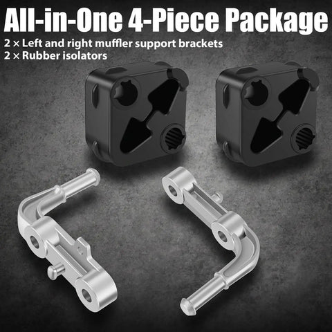 Heavy Duty Exhaust Mount Bracket Kit For Ram 1500 2019-2025 With 3.0L 5.7L Or 6.2L Engine Fits Perfect Like Stock And Keeps The Truck From Vibrating While Cruising On The Highway In Total Style