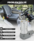 Heavy Duty 12V Air Ride Seat Compressor Fits Grammer Chicago Maximo Actimo MSG93 MSG95 MSG97 Primo Compacto GR1220254 in tractor seat.