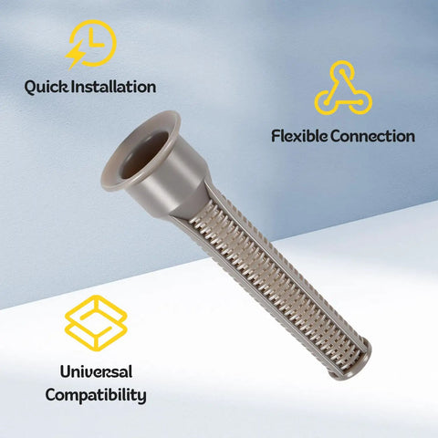 Close-up of a single nozzle from 30 Pack Sprinkler Head Filters For Pop Up Sprinklers Fine Mesh Screens Replacement Nozzles