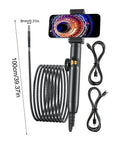 Built Like A Tank Compact Borescope With Flex Head For Snaking Through Tight Conduits On Rough Crewsites Fully Waterproof Industrial Endoscope with 8mm tip and 100cm cable.