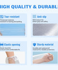 Waterproof Shoe Covers For Rain And Indoor Outdoor Use Non Slip Boot Protectors For Men And Women, highlighting durability and features