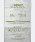 204811 Six Pack HEPA Filter Bags For F-Style Vacuums, Micron Magic Replacement packaging with instructions.