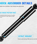 Rear Struts Shocks Absorber Assemblies for 2008 2016 Chrysler Town and Country, 2008 2020 Dodge Grand Caravan details