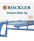 Front view of Universal Drawer Slide Jig For Cabinets Easy Install Drawer Slides Quickly And Accurately With A Locking Wedge