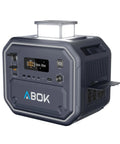 Rugged Portable Power Station Featuring 2160Wh Capacity And 2500W Pure Sine Wave Output Beast Mode Home Backup Kit with USB and AC ports.