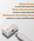 Handheld Diamond Grinding Wheel Dresser Quick Fix For Bench Grinders, detachable widened head for various wheels.