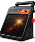 Grab-And-Go Portable Solar Fence Energizer With 10 Mile Range, 0.16J Output, Auto Night Mode, 8.1KV Max Voltage