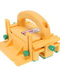 Grr-Ripper GR-100 3D Table Saw Pushblock With Kickback-Proof High-Friction No-Slip Grip, adjustable yellow tool