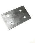 Built Like A Tank Pallet Racking And Cantilever Rack Shim Stock 9 3 4 By 6 By 1 8 Inch Mild Steel Plate with four bolt holes