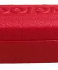 Red case for Pro Grade Quarter Inch Drive Torque Screwdriver Certified For Ten To Fifty Inch Pound Range, with model numbers visible.