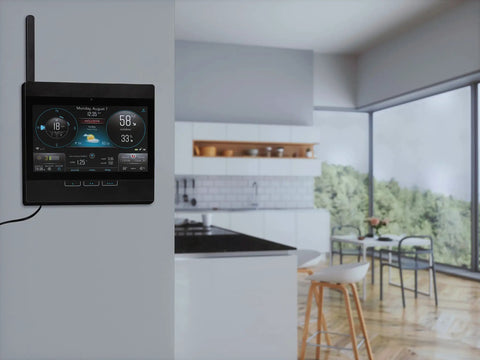 Atlas Pro Weather Station With Direct To Wi Fi HD Display Lightning Detection Built In Barometer And Real Time Indoor