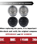 Four-piece set of Ford F-150 dashboard vent louvers; chrome outer rings with grey centers and black inner grilles.