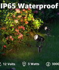 Low Voltage Landscape Lighting Kit With Transformer And 65 Ft Wire lighting garden IP67 waterproof outdoor garden lights