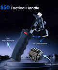 Long Range Thermal Monocular For iPhone With 13mm Lens And Tactical Handle Infrared Imager For Outdoor Hunting And Wildlife