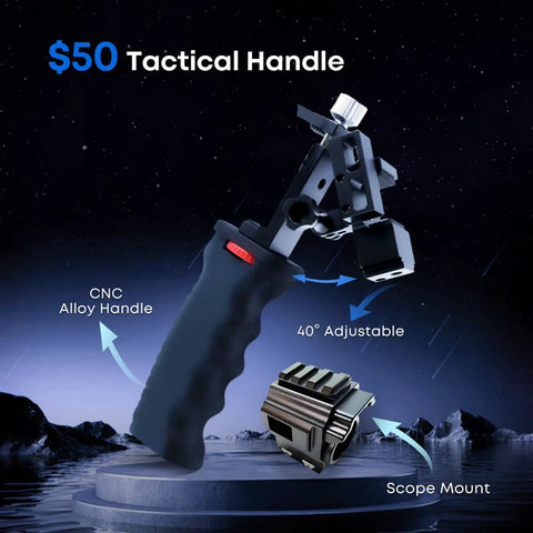 Long Range Thermal Monocular For iPhone With 13mm Lens And Tactical Handle Infrared Imager For Outdoor Hunting And Wildlife