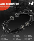 Front Upper Control Arm Pair With Ball Joint And Bushing For Acura TL 2004 2008 Direct Fit Replacement Upgrade