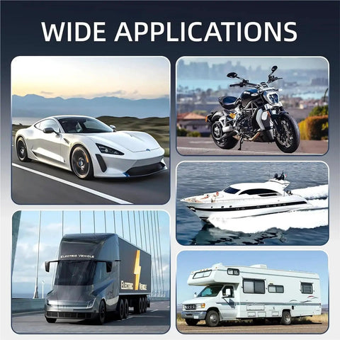 Wide applications for Car Fuses Assortment Kit 560 Pieces including car, motorcycle, truck, boat, and RV images