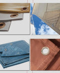 Game Changing Semi Auto Eyelet Press For Tough Canvas And Banners that showcases various eyelet grommets on canvases.