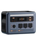 Badass 1800W Solar Generator And Portable Power Station Featuring 1024Wh Lifepo4 Battery Instant Eps Backup And Smart App Control For Power Outages with digital display.