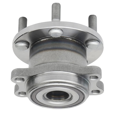 Rear Wheel Bearing Hub Assembly Pair For 2005-2009 Subaru Outback And Legacy, 5 Lug, M12x1.25, 4-Bolt Square Flange, ABS Encoder