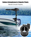 Depth Adjustment Collar Kit For Minn Kota Terrova And Riptide ST Trolling Motors 2007-2016 on a boat in water