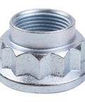 Metal nut component from the Front Passenger Side Wheel Bearing And Hub Kit For Lexus ES330 ES350 RX330 RX350 RX400h Toyota Avalon Camry And Highlander 2001 To 2016 Drop In Ready Easy Install Plug And Play OEM Quality Replacement Wheel Hub Bearing Set