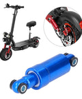 125mm Motorcycle Shock Absorber Coating Kit For Electric Bikes Wear Resistant Aluminum Alloy Upgrade To Restore Performance With A Slick Blue Finish Durable And Versatile For Street And Trail Rides