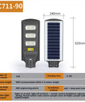 Hella Bright Solar Floodlight With Integrated Motion Sensor And Wireless Remote Dusk To Dawn Auto Shutoff installed with remote control