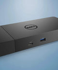Rock Solid Dual Usb C Laptop Docking Station Slick Power Data Hub Plug And Play Setup Built For Smooth Daily Workflows Total Hassle Free Connectivity, black exterior with ports.