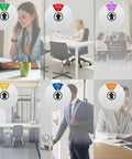 Door Sign With Rotating Privacy Indicator Do Not Disturb Please Knock Out Of Office In A Meeting Back Soon Working Remotely