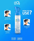 User demonstrating Portable Oxygen Canister Set Two Pack 12L With Four Fragrance Options And One Mouth And Nose Mask For Sports Travel.