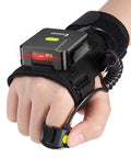 Hands Free Wearable 2D Barcode Scanner Ring Glove For Quick Scan Of 1D And QR Codes Bluetooth Portable Right Or Left Hand Wear