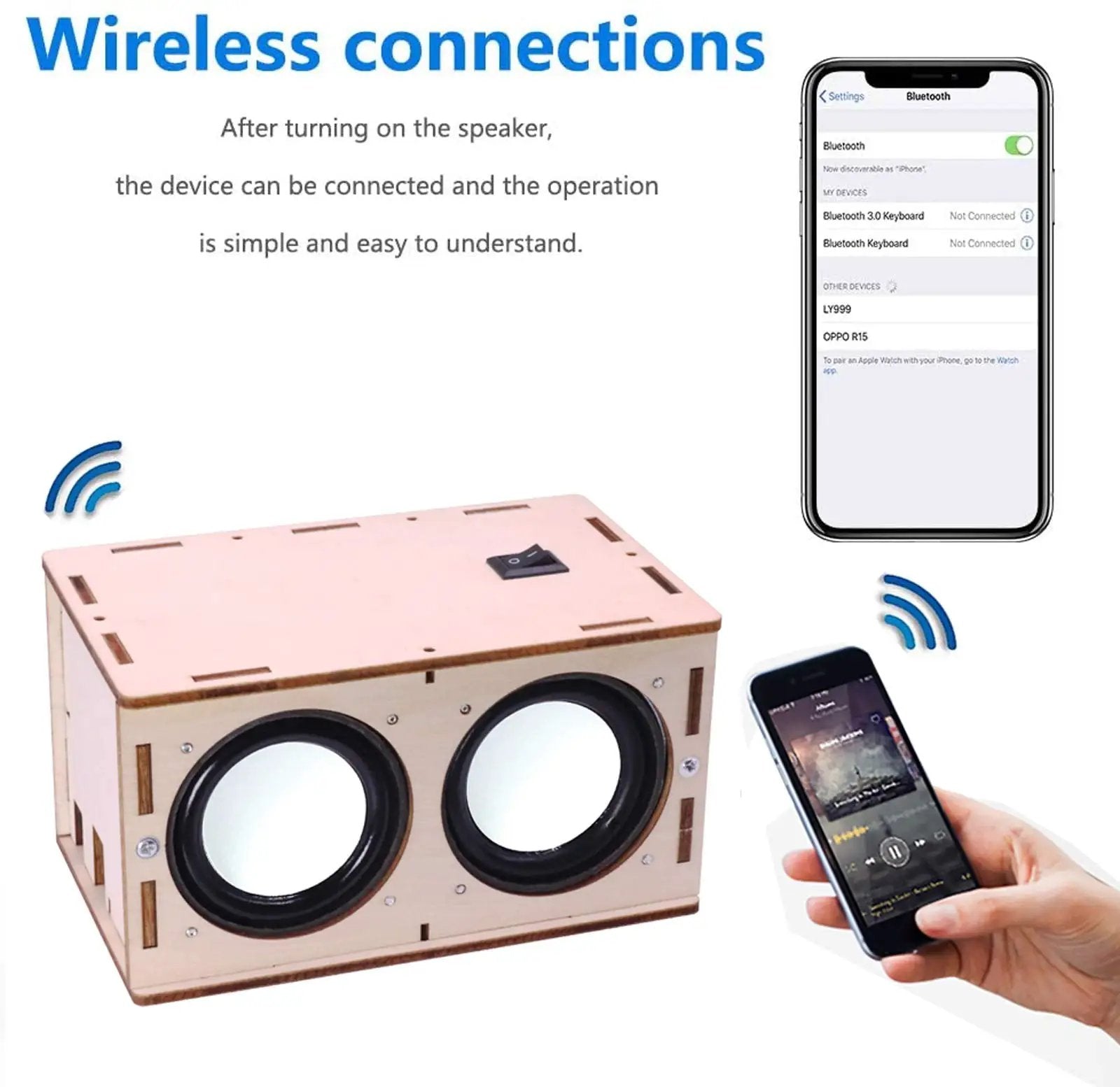 DIY Bluetooth Speaker Box Kit | Build & Explore ✓
