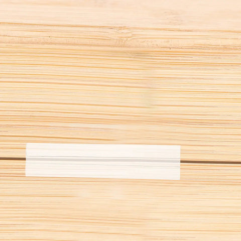 Self Adhesive Acrylic Continuous Hinges For Cabinets And Refrigerator Doors 150x33mm 2 Pack No Drill Easy Install on wood