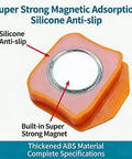 Beefy Magnetic Seam Guides For Sewing Machine Set, silicone anti-slip and strong magnet close-up
