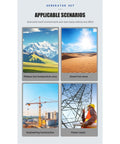 Beefed Up Portable Heavy Duty Generator Set for high power silent operation in various environments