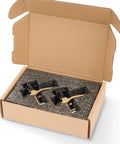 Router Clamping Kit With T Track Hold Down Clamps For Engraving Machines And CNC Fixtures On Perforated Grid Tables in box setup