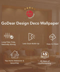 Natural Woven Grasscloth Textured Wallpaper Roll For Bedroom And Living Room Decor Faux Grass Cloth Look With Rich Vintage Cream Finish 23 W X 96 L Non Pasted Paper Easy DIY Accent Wall Dope Texture - GoDear Design Deco Wallpaper, long fiber pulp, easy to clean