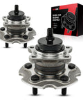 Rear Wheel Bearing And Hub Assembly With Abs 512372 For 2006-2018 Toyota RAV4 Rear And Compatible With Lexus NX300 NX200t Scion Tc Corolla Im HS250h 2 Pack, shown with box packaging